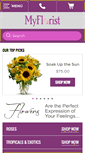 Mobile Screenshot of myflorist.com